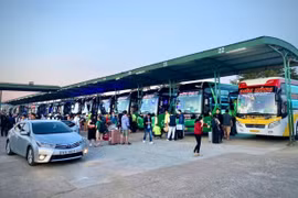 Các đơn vị vận tải, bến xe, nhà ga, cảng hàng không triển khai kế hoạch bố trí phương tiện phục vụ hành khách trong dịp Tết. 