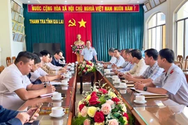 Công bố quyết định thanh tra