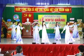 Trường Cao đẳng Cơ điện-Xây dựng và Nông lâm Trung bộ khai giảng năm học mới