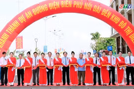 Gia Lai khánh thành 2 công trình giao thông trọng điểm chào mừng Đại hội đại biểu Đảng bộ tỉnh lần thứ I