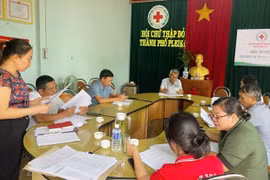 Cụm thi đua số 1 Hội Chữ thập đỏ tỉnh: Hơn 26 tỷ đồng thực hiện hoạt động nhân đạo