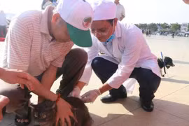 Chủ quán thịt chó mắc bệnh dại, lúc lên cơn đã bỏ chạy ra ngoài đập cửa nhà dân