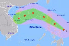 Bão Man-yi mạnh lên cấp siêu bão, dự báo miền Trung sắp hứng mưa lớn