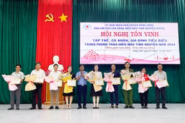 Kông Chro khen thưởng 25 tập thể, cá nhân hiến máu tình nguyện