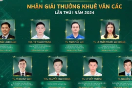 Công bố 9 nhà khoa học tiêu biểu nhận giải thưởng Khuê Văn Các 2024