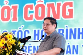 Thủ tướng Phạm Minh Chính dự khởi công cao tốc Hòa Bình-Mộc Châu