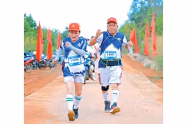 U80 vẫn đam mê chạy bộ