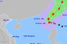  Bão Krathon giật trên cấp 17 đi vào Biển Đông