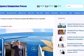 Truyền thông Campuchia ca ngợi chuyến thăm của Chủ tịch Quốc hội Trần Thanh Mẫn