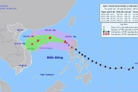 Bão Man-yi đi vào khu vực Bắc Biển Đông, trở thành bão số 9 trong năm