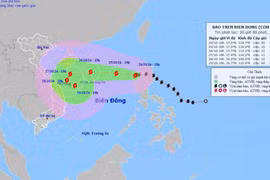 Thủ tướng yêu cầu 11 tỉnh thành, 8 bộ ứng phó bão số 6