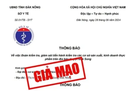 Cảnh báo giả mạo văn bản Sở Y tế Đắk Nông