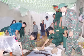 Tìm thấy 1 hài cốt liệt sĩ khi người dân đào giếng làm nhà