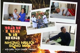 Những người sống mãi với dấu tích chiến tranh