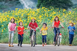 Thơ Đại Dương: Em đi trên đồi hoa