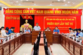 Phiên họp thứ tư Tiểu ban Văn kiện Đại hội đại biểu Đảng bộ tỉnh nhiệm kỳ 2025-2030
