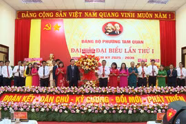 Phường Tam Quan cần quan tâm đến công tác đào đội ngũ cán bộ để đáp ứng tốt nhiệm vụ được giao