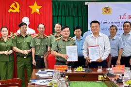 Bảo hiểm Xã hội và Công an tỉnh Gia Lai ký kết kế hoạch phối hợp. 