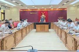 Quang cảnh cuộc họp.