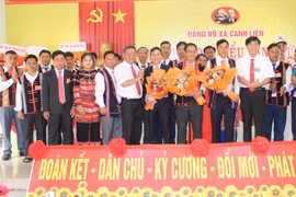 Đồng chí Đoàn Vũ Cường được chỉ định giữ chức Bí thư Đảng ủy xã Canh Liên