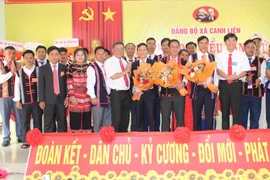 Đồng chí Đoàn Vũ Cường được chỉ định giữ chức Bí thư Đảng ủy xã Canh Liên