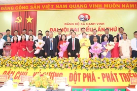 Xây dựng xã Canh Vinh trở thành xã trọng điểm về phát triển công nghiệp của tỉnh
