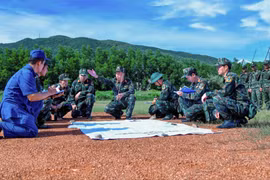 Bộ Chỉ huy Quân sự tỉnh Gia Lai luyện tập phương án bảo vệ mục tiêu đặc biệt quan trọng