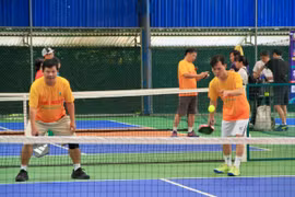 Khai mạc Giải Tennis-Pickleball thiện nguyện Gia Lai lần thứ 3 tranh Cúp Mỏ đá làng Bi.