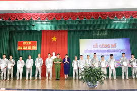 147 phạm nhân tại Trại giam Kim Sơn được đặc xá dịp 2/9