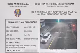 13 ô tô vượt đèn đỏ trong nửa đầu tháng 8, tổng mức phạt gần 250 triệu đồng
