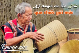 Kể chuyện văn hóa Jrai qua chiếc gùi mộc