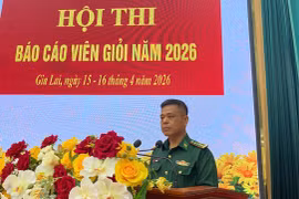 Bộ đội Biên phòng tỉnh Gia Lai tổ chức hội thi báo cáo viên giỏi năm 2026.