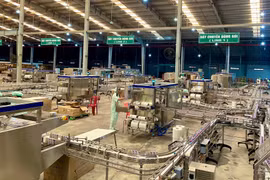 Dây chuyền chế biến sữa hiện đại tại Công ty cổ phần