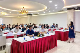 Tập huấn phát triển thương hiệu nông sản trên thị trường quốc tế.