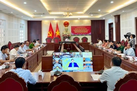Quang cảnh hội nghị tại điểm cầu Gia Lai. Ảnh: Vũ Thảo