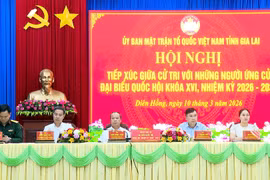 Ứng cử viên ĐBQH khóa XVI cam kết đồng hành, thúc đẩy phát triển kinh tế - xã hội địa phương