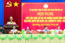 Ứng cử viên ĐBQH khóa XVI cam kết đồng hành, thúc đẩy phát triển kinh tế - xã hội địa phương