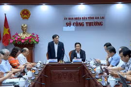 Thống nhất nội dung sau hợp nhất Sở Công thương 2 tỉnh Gia Lai và Bình Định