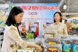 Xúc tiến thương mại qua các chương trình hội chợ, khuyến mãi tập trung để kích cầu tiêu dùng. Ảnh: Vũ Thảo