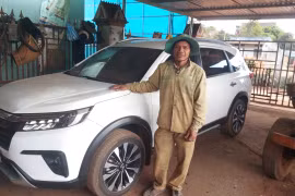 Bờ Ngoong đổi thay từ cây cà phê.