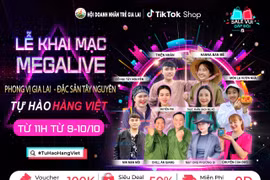Phiên Livestream MegaLive đầu tiên về đặc sản Gia Lai trên Tiktok 