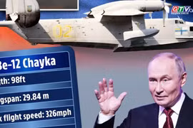 Lần đầu tiên Ukraine tấn công trúng 2 thủy phi cơ Nga ở Crimea