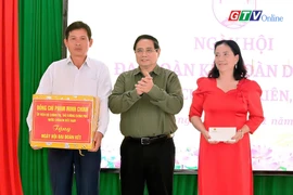 Thủ tướng Chính phủ Phạm Minh Chính dự Ngày hội Đại đoàn kết thôn Thắng Kiên