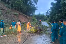 Gia Lai: Mưa lớn gây sạt lở, ngập úng nhiều nơi