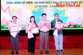 Trao 17 giải thưởng Cuộc thi Tiếng hát Người làm báo Gia Lai mở rộng năm 2025