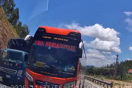 Xác minh vụ ô tô giường nằm bị tố vượt ẩu trên đèo An Khê