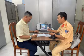 Gia Lai: Tài xế bị xử phạt vì điều khiển xe khách vào đường cấm