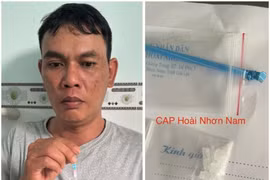 Công an phường Hoài Nhơn Nam tạm giữ đối tượng tàng trữ trái phép chất ma túy