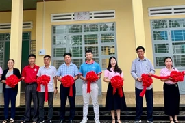 Khánh thành phòng học và công trình phụ tại điểm trường làng Dek