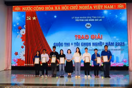 Trường Cao đẳng Gia Lai trao giải cuộc thi “Tôi chọn nghề” năm 2025
